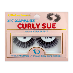 RetroTress Curly Sue Hot  Roller Eyelashes HAND MADE  Bulk Variety Mixed Dramatic Long Soft Fluffy Wispy Bold Big False Eyelashes Makeup