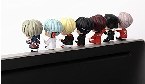 TinyTAN BTS Bangtan Monitor Figure - Figurines Collection - All 7 Characters Individually