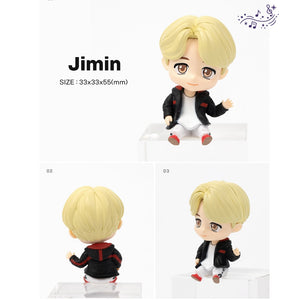 TinyTAN BTS Bangtan Monitor Figure - Figurines Collection - All 7 Characters Individually