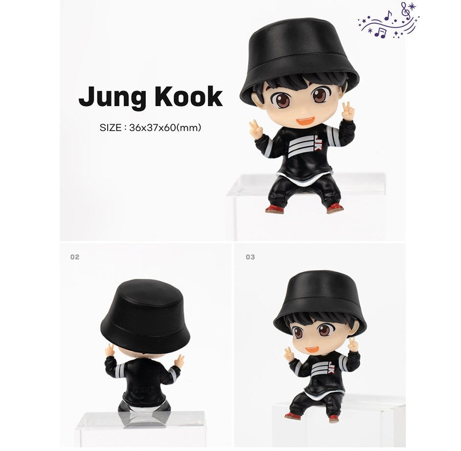 TinyTAN BTS Bangtan Monitor Figure - Figurines Collection - All 7 Characters Individually