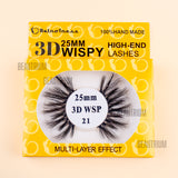 RetroTress 3D 25mm Wispy High-End Lashes Mink HAND MADE Eyelashes Bulk Variety Mixed Dramatic Long Soft Fluffy Wispy Bold Big False Eyelashes Makeup