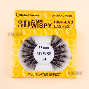 RetroTress 3D 25mm Wispy High-End Lashes Mink HAND MADE Eyelashes Bulk Variety Mixed Dramatic Long Soft Fluffy Wispy Bold Big False Eyelashes Makeup