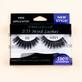RetroTress 5D Mink Eyelashes Bulk Variety Mixed Dramatic Long Soft Fluffy Wispy Bold Big False Eyelashes Makeup
