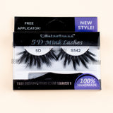 RetroTress 5D Mink Eyelashes Bulk Variety Mixed Dramatic Long Soft Fluffy Wispy Bold Big False Eyelashes Makeup